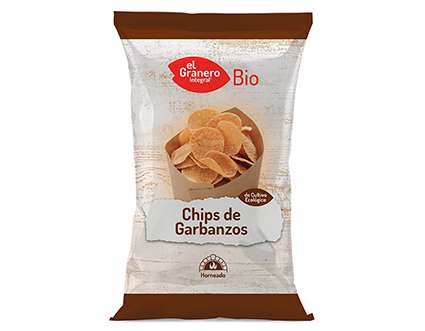 Imagen Chips de Garbanzos Bio (80g): Snack Saludable y Delicioso