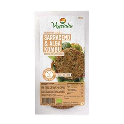 Imagen Burger trigo sarraceno y kombu (2 unidades, 160gr)