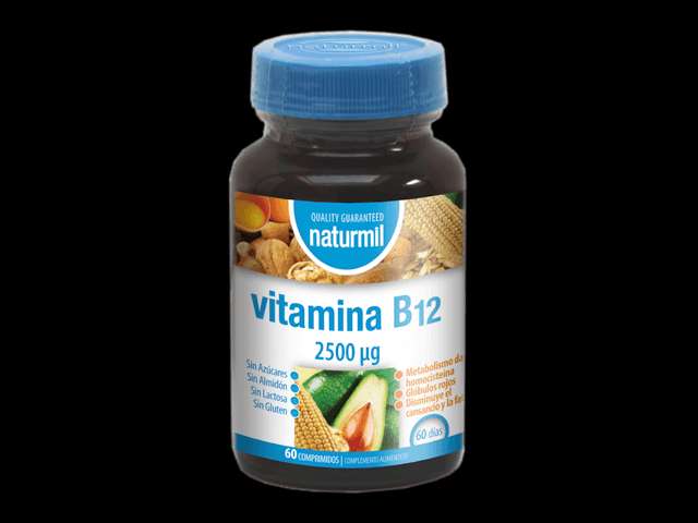 Imagen Vitamina B12 2500 µg: Impulsa tu Salud Mental.