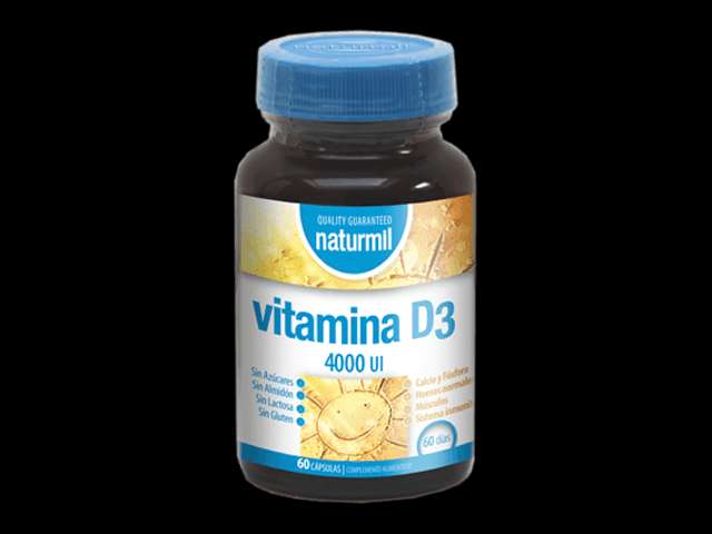 Imagen Vitamina D3 4000 ui 60 perlas