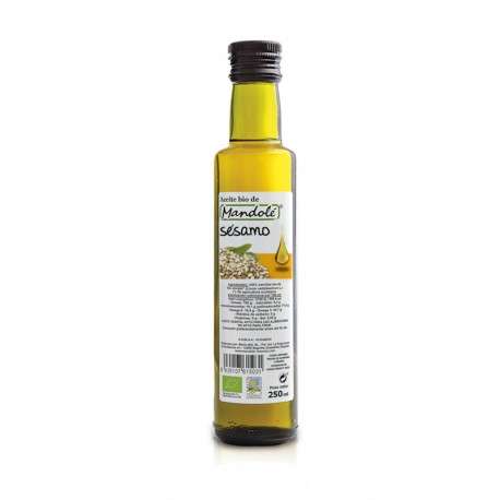 Imagen Aceite de Sésamo Bio Mandolé (250ml): Nutrición Orgánica para una Vida Saludable