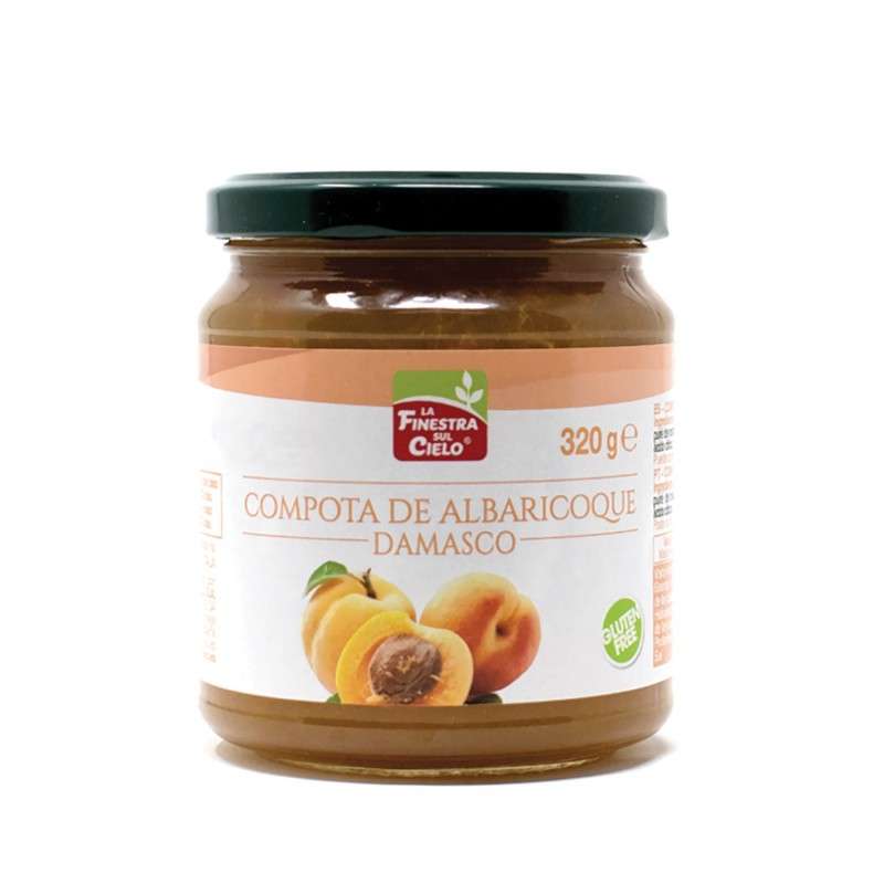 Imagen Compota de Albaricoque Orgánica (320g): Deliciosa y Saludable para tus Momentos Dulces