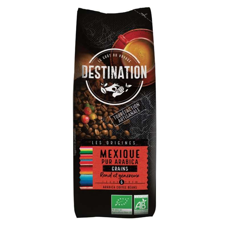 Imagen Café en Grano México 100% Arábica Bio (250gr): ¡Descubre el Sabor de la Tradición!