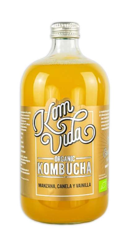 Imagen Kombucha manzana y canela (750ml)