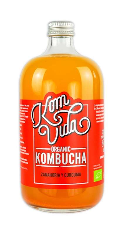 Imagen Kombucha zanahoria y cúrcuma (750ml)