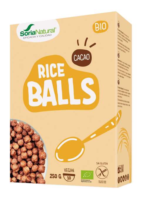 Imagen Bolitas de arroz integral con cacao/ rice balls (250g)