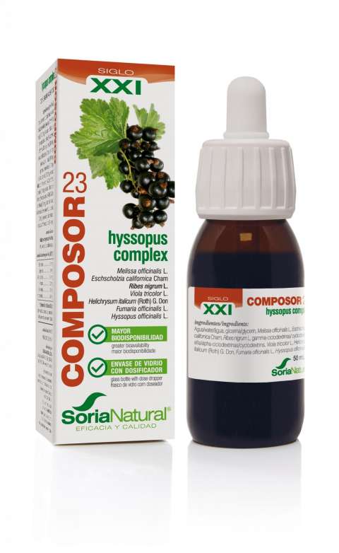 Imagen Composor 23 Hyssopus Complex: Solución Antialérgica y Antihistamínica Natural