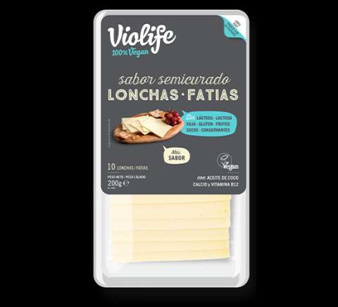 Imagen Lonchas sabor queso semicurado (200g)