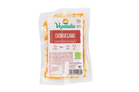 Imagen Chorizo vegetal (200g): Deliciosa Alternativa Vegana con Alto Contenido de Proteína y Fibra