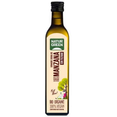 Imagen Vinagre de sidra de manzana sin filtar (500ml)