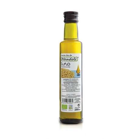 Imagen Aceite de Lino Bio Mandolé (250ml): Nutrición Natural para tu Bienestar