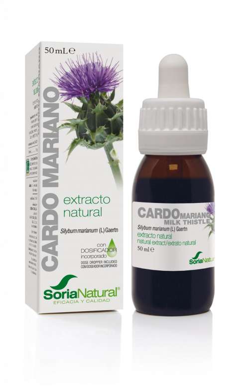 Imagen Cardo Mariano Soria Natural:  Salud Hepática Óptima