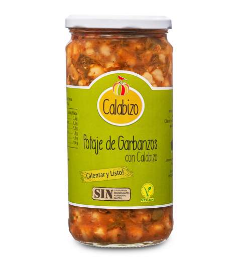 Imagen Potaje de garbanzos ecologico (440ml)