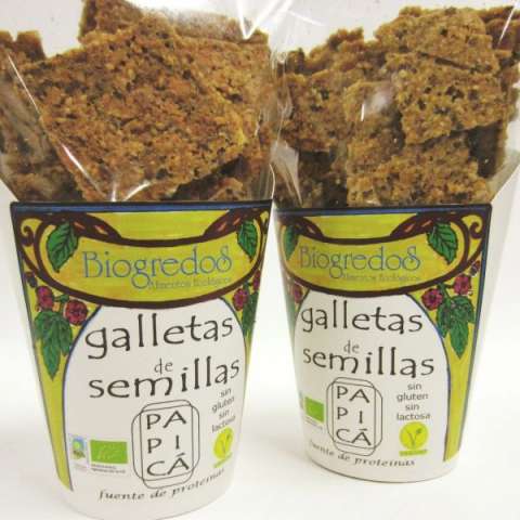 Imagen Galletas de semillas crackers (120g)